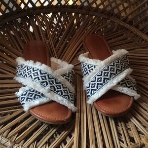 Universal Thread Boho Fringe Sandals